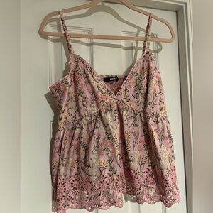 BIKBOK Pink Floral Camisole